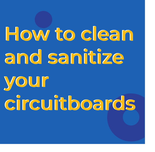 Cleaning and Sanitizing your Teknikio modules - teknikio