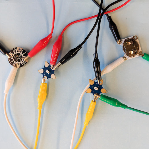 Circuit experiments LED light sensor battery