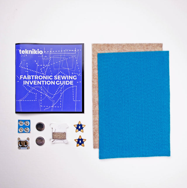 Fabtronic E-Textiles Sewing Kit - teknikio